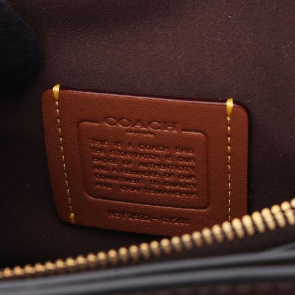 Coach Leather Tabby Shoulder Bag Brown - Picture 4 of 4